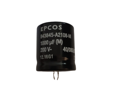 Capacitor Eletrolítico 1000UF/200V 30X35mm SNAP-IN B43845-A2108-M EPCOS