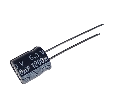 Capacitor Eletrolítico 1200UF/6,3V 105°C 10X12,5mm P:5,0MM KINGCAP