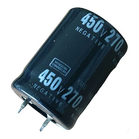 Capacitor Eletrolítico 270UF/450V 25X35mm 105°C Snap-In Nichicon