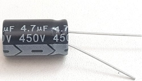 Capacitor Eletrolítico 4,7UF/450V 105°C 10X16MM P:5,0MM 20% KETUO