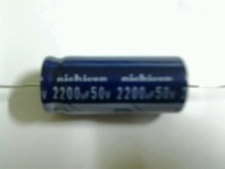 Capacitor Eletrolítico AXIAL 2200UF/50V 85ºC 16X40