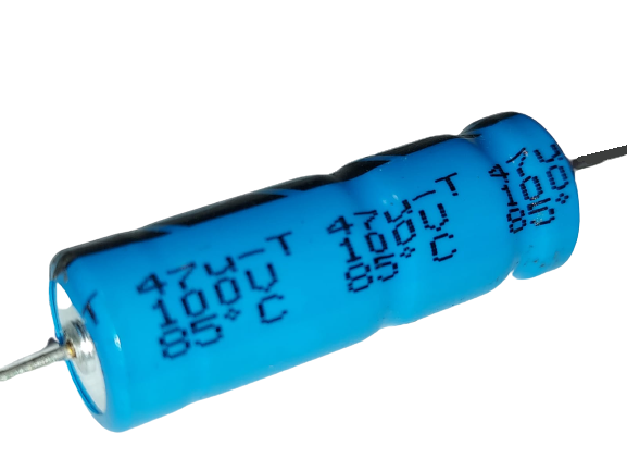 Capacitor Eletrolítico AXIAL 47UF/100V 10X30MM 85°C ALUMINIO MAL213229479E3 VISHAY