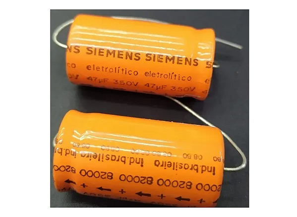 Capacitor Eletrolítico AXIAL 47UF/350V 85°C
