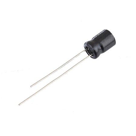 Capacitor Eletrolítico MINI 0,47UF/50V 85°C 4X7MM FITADO ECEA1HKAR47B PANSONIC