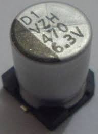 Capacitor Eletrolítico SMD 470UF/6,3V
