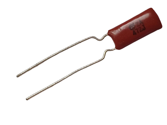 Capacitor Poliéster 4,7nF/250V 5% P:5MM Marrom