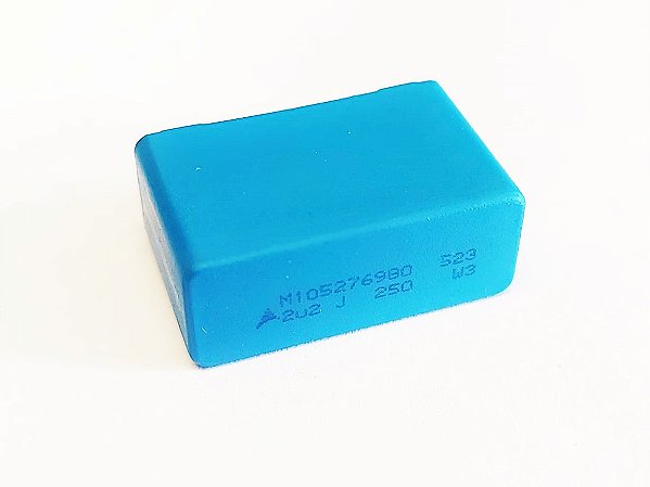 Capacitor Poliéster MKT 2,2UF/250V 5% P:22,5mm B32523Q3225J PRECORTADO 7MM-