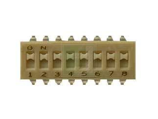 Chave DIP SWITCH 8 VIAS SMD 90HBW08PRT