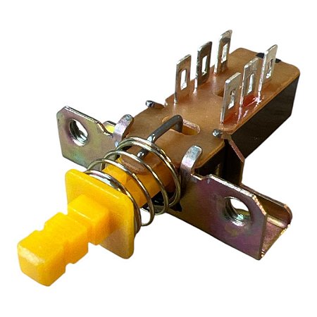 Chave TECLA COM TRAVA 6 TERMINAIS J01 0402-N