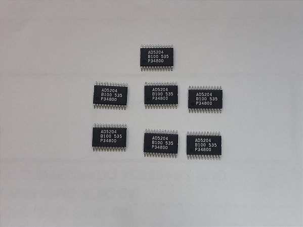 Circuito Integrado AD5204 B100 SMD  TSSOP-24 A.D