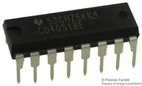 Circuito Integrado CD4051BE DIP-16 TEXAS
