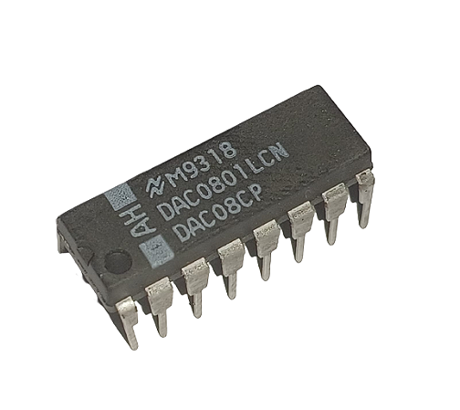 Circuito Integrado Dac0801lcn Dip-16 National