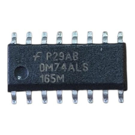 Circuito Integrado 74ALS165 SMD SOIC-16 Fairchild (DM74ALS165MX)