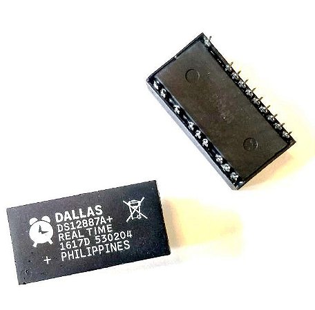 Circuito Integrado DS12887A+ DIP REAL TIME  DALLAS