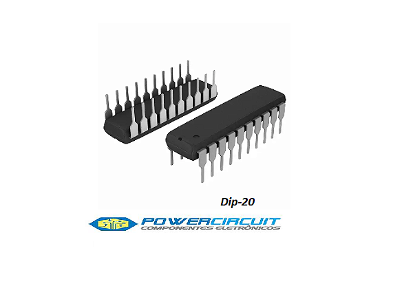 Circuito Integrado DV74ALS245AN DIP-20 1-FUNC 8-BITS