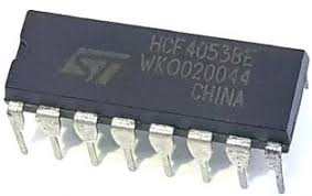 Circuito Integrado HCF4053BE DIP-16 ST