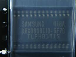 Circuito Integrado K 6 X 0808 C 1 D - GF 55  SANSUNG