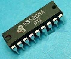 Circuito Integrado KS5805A   DIP-18   TOSHIBA