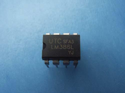 Circuito Integrado LM386L   (DIP)   UTC