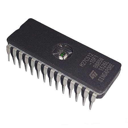 Circuito Integrado 27C512-10F1 DIP-28 St