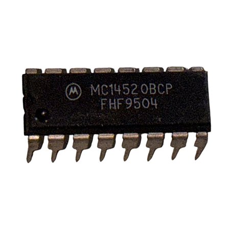 Circuito Integrado Mc14520bcp Dip-16 Motorola