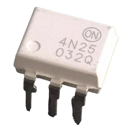 Circuito Integrado Optoacoplador 4N25 DIP-6 On Semi