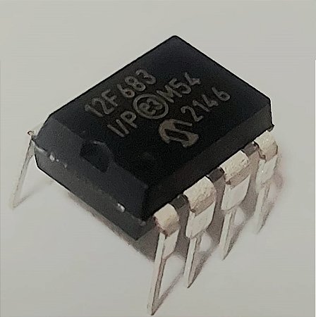 Circuito Integrado PIC12F683-I/P DIP-8 MICROCHIP