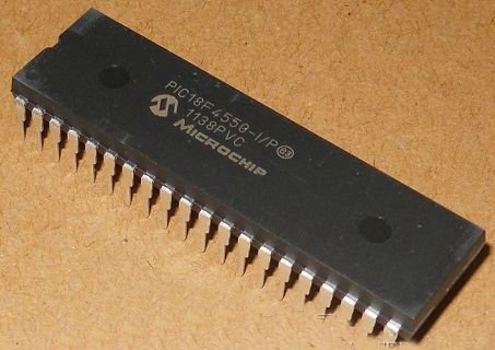 Circuito Integrado PIC18F4550-I/P  (DIP)   MICRO CHIP