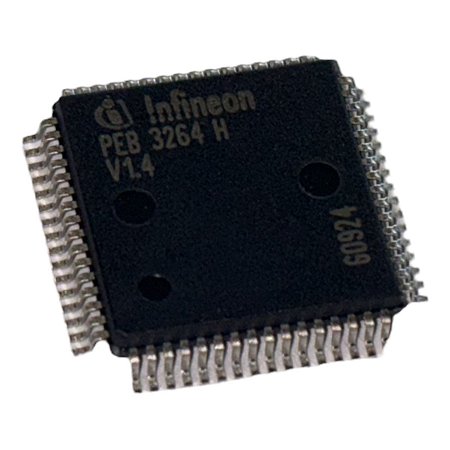 Circuito Integrado PEB3264H V1.4 SMD MQFP-64 Infineon