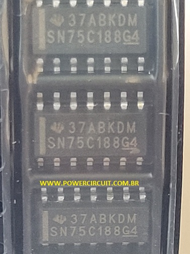 Circuito Integrado SMD SN75C188DR  SOIC-14 TEXAS (SN75C188G4)