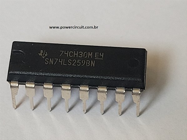 Circuito Integrado SN74LS259BN DIP-16 TEXAS