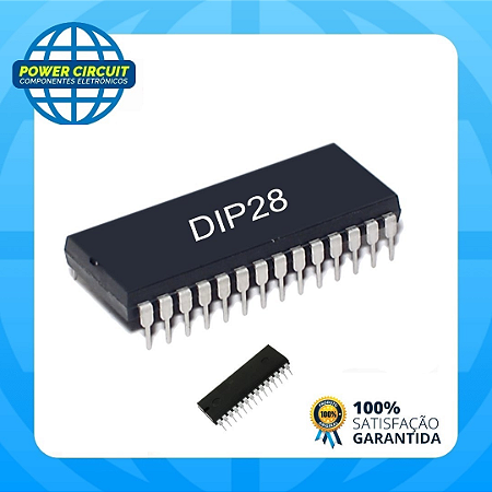 Circuito Integrado Z8430PS Z80A-CTC DIP-28