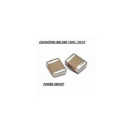 CL31B224KBNE Capacitor Cerâmico SMD 1206 220NF/50V  X7R 10%  SAMSUNG BOB C/2000 LACRADA