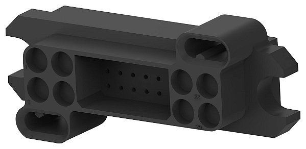 Conector DE ALIMENTACAO 29 VIAS 1648203-1 7,62MM X 3,81MM TE CONNECTIVITY