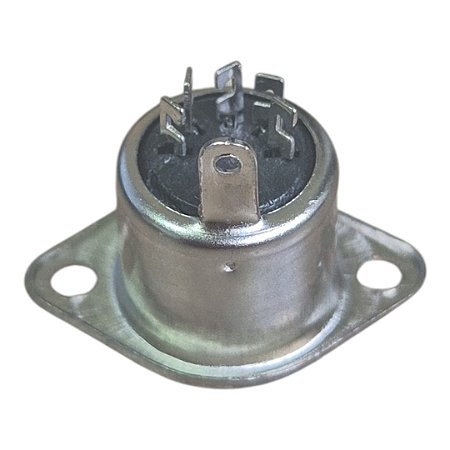 Conector Din Femea 5 Vias para Painel T-5f