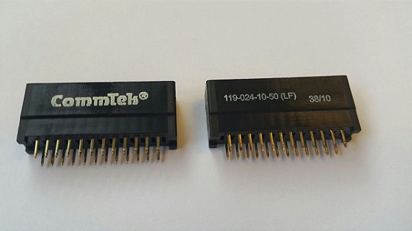 Conector FEMEA  2X12  24 VIAS 119-024-10-50(LF) COMMTEK