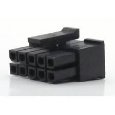 Conector HEADER HOUSING 10 VIAS  2X5  75869-101  GOLD    Amphenol