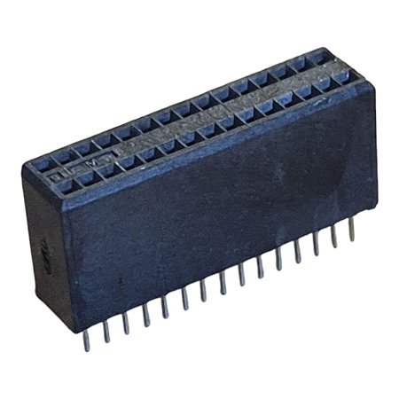 Conector Header Modu 2x15 30 Vias 5-104078-4 Gold Te Connectivity