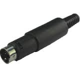 Conector MINI DIN 6 VIAS P/Cabo