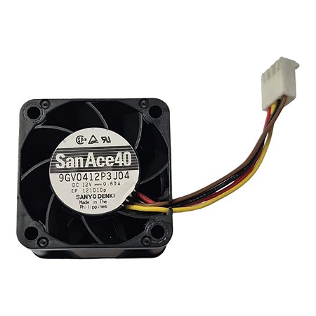 Cooler 40x40x28mm 12v 060a San Ace40 9gv0412p3j04 4 Fios