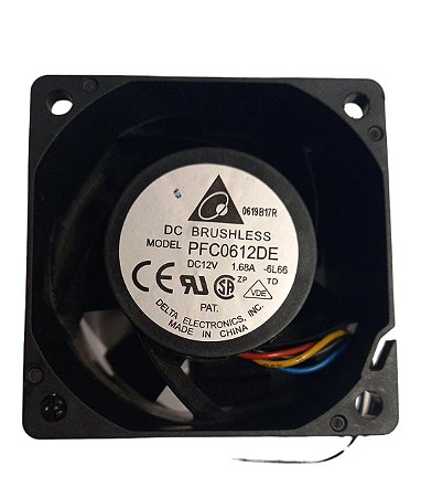Cooler 60X60X38MM DC12V 1.68A 12000RPM PFC0612DE 4 Fios Delta (sem fios)