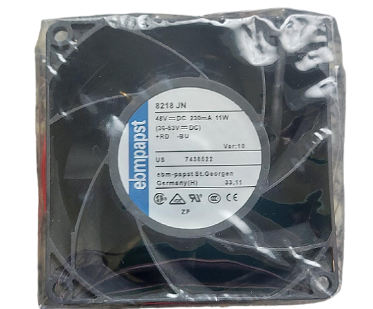 Cooler 80X80X38MM 48V 230MA 8400RPM 8218JN 2 FIOS C/ Conector EBM PAPST