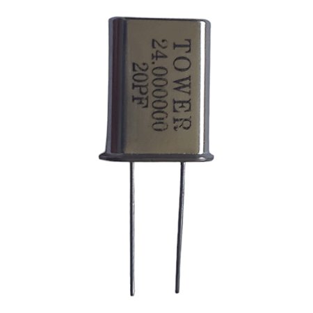 Cristal Oscilador 24.000MHZ HC-49U 24MHZ Tower