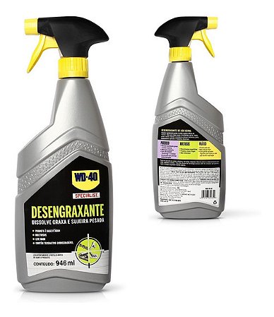 DESENGRAXANTE EM SPRAY PARA LIMPEZA PESADA WD40 946ML