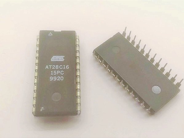 EEPROM 2KX8 150NS AT28C16-15PC DIP-28 ATMEL