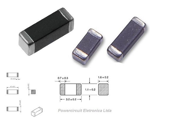 Ferrite BEAD SMD 1806 100MHZ 150R 200MA 25% WE-CBF 74279242