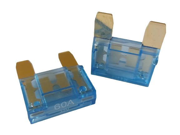 Fusível Lamina MAX 60A  32V Terminal DOURADO