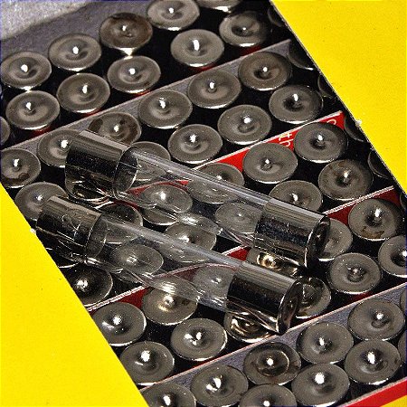 Fusível Vidro 15A/250V (6X30)