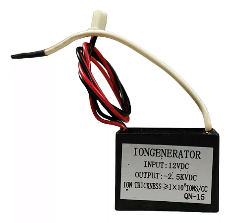 Gerador De Íons Neg Purificador De Ar Condicionado 12v 2,5kv