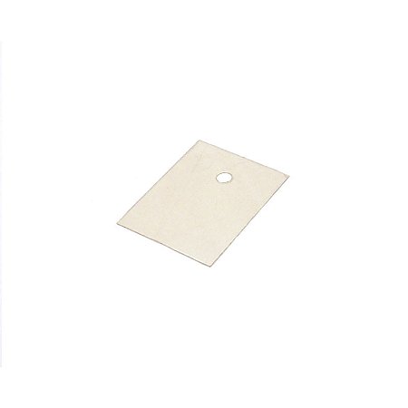 MICA ISOLANTE PARA TO-92 COM FURO 3,0MM ESPAÇAMENTO 0.1MM